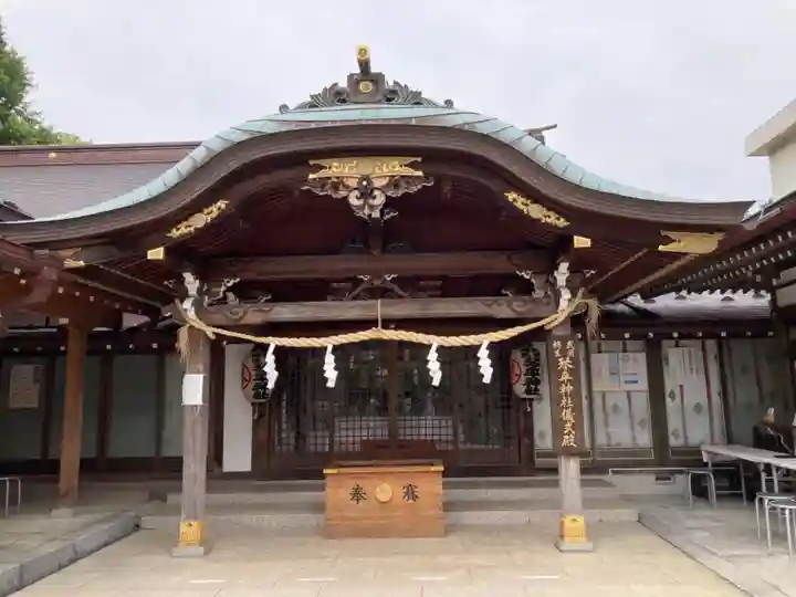 武州柿生琴平神社の本殿・本堂