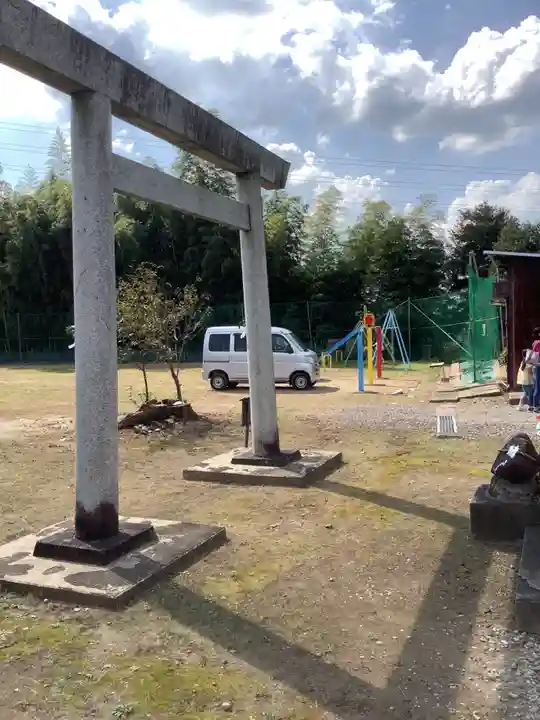 神明社(五郎丸神明社)の鳥居