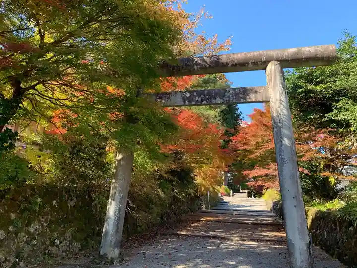 白山神社(長滝神社・白山長瀧神社・長滝白山神社)の鳥居