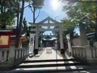 お三の宮日枝神社の鳥居