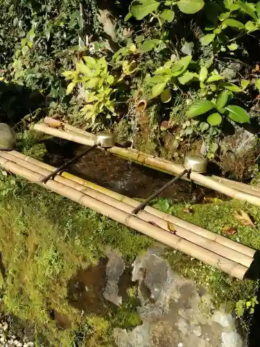 西明寺の手水舎