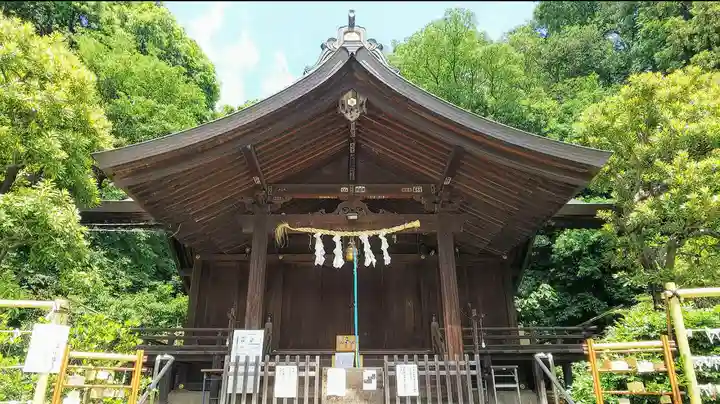 武州白子熊野神社の本殿・本堂