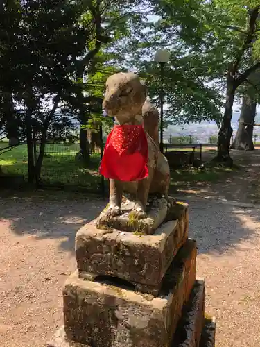 有子山稲荷神社の狛犬