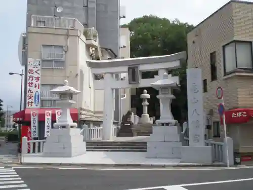 亀山八幡宮の鳥居