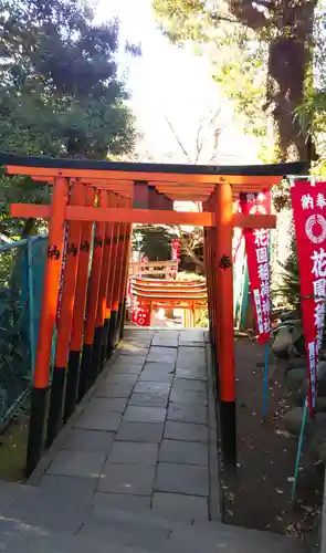 花園稲荷神社の鳥居