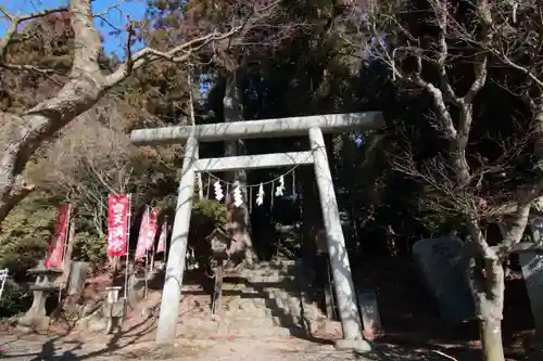 鹿島大神宮の鳥居