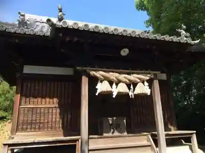 鼓岡神社の本殿・本堂