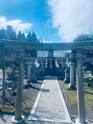 櫛田神社の鳥居