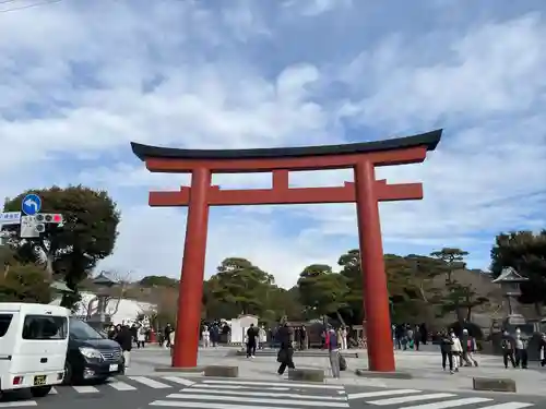 鶴岡八幡宮の鳥居