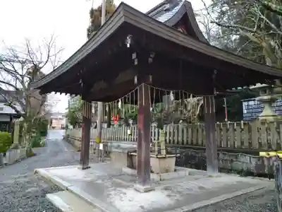 吉田神社の手水舎