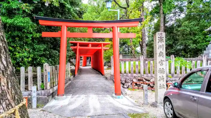 深川神社の鳥居