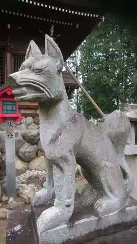 稲荷神社の狛犬