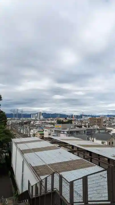 札次神社の景色