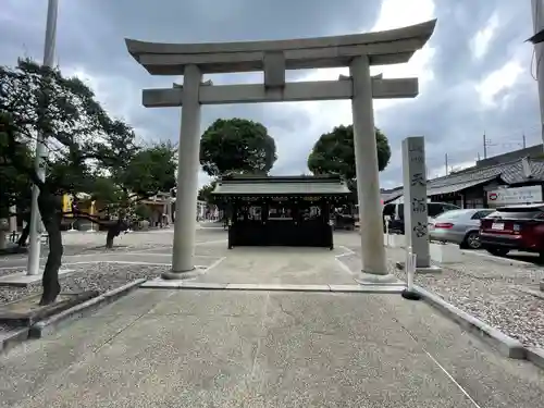 山田天満宮の鳥居