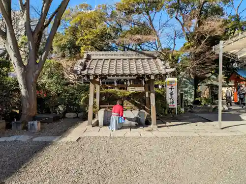 千葉神社の手水舎