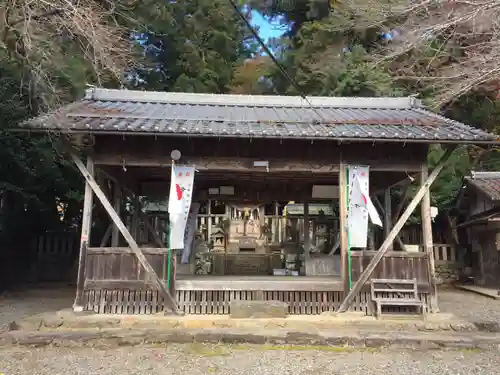 天鷹神社の本殿