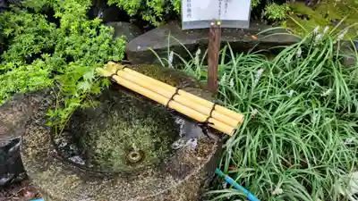 子安神社の手水舎
