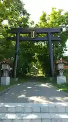 釧路一之宮 厳島神社の鳥居