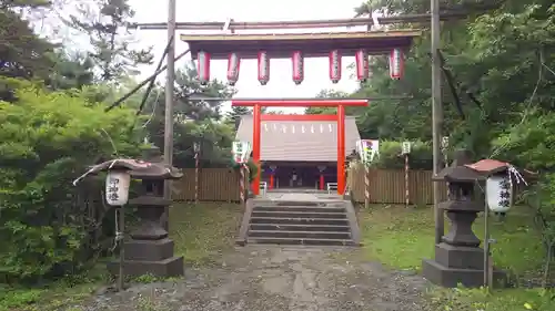 輪西神社の鳥居