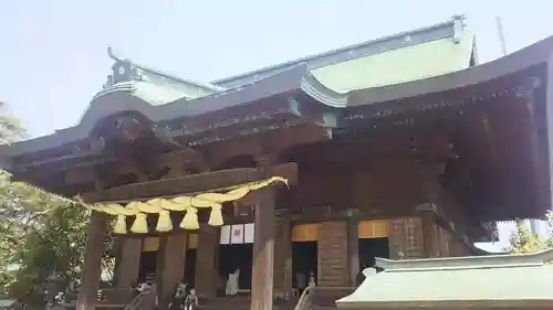 高良大社の本殿・本堂