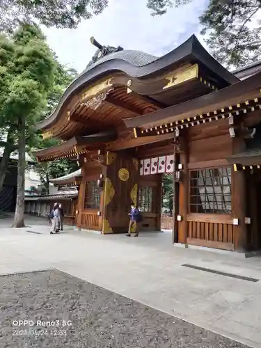 大國魂神社の山門