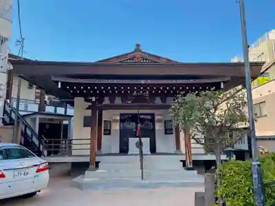 神楽坂安養寺の本殿・本堂
