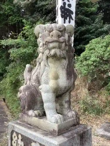 神明神社（野口）の狛犬