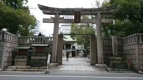 難波神社の鳥居