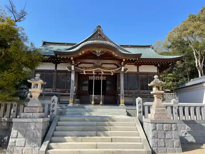 伊川谷惣社の本殿・本堂