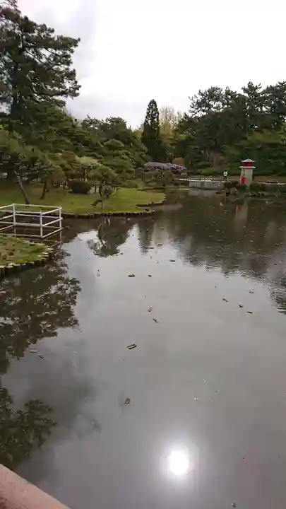 白山神社の自然