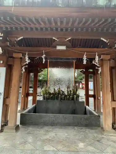 宮地嶽神社の手水舎