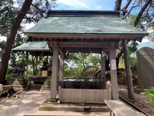 高山稲荷神社の手水