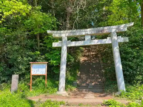 大庭神社の鳥居