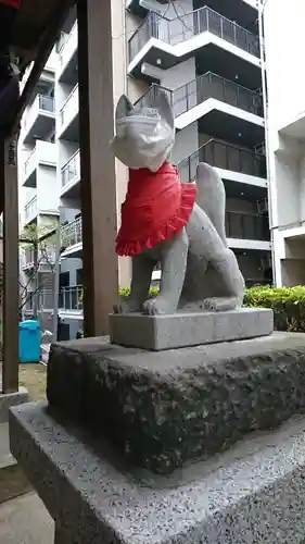 白菊稲荷神社の狛犬