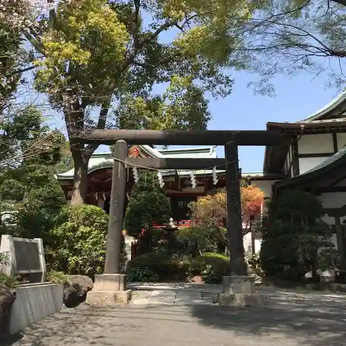東大島神社の鳥居