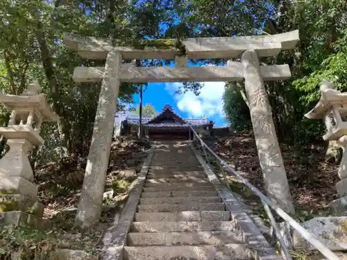 山神社の鳥居