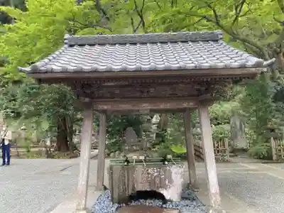 妙本寺の手水舎