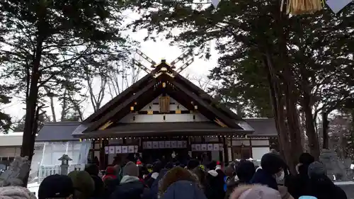 新琴似神社の本殿・本堂