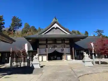 石鎚神社 中宮 成就社の本殿・本堂