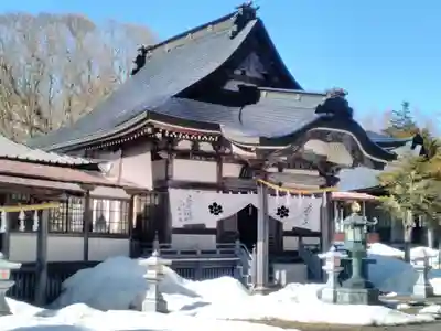 七面山敬慎院の本殿・本堂