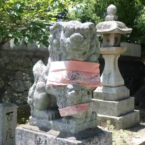 小竹八幡神社の狛犬