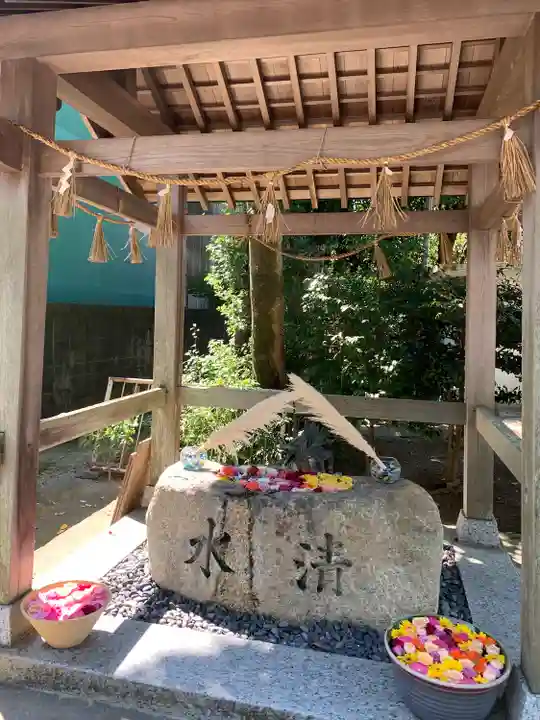 彌都加伎神社の手水舎