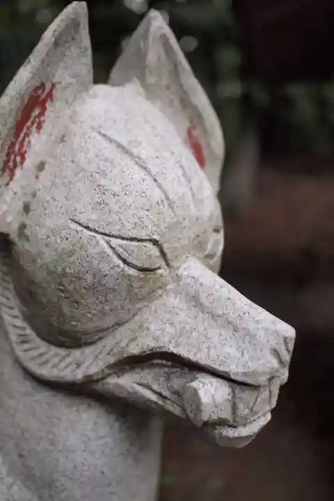 堀口天満天神社の狛犬