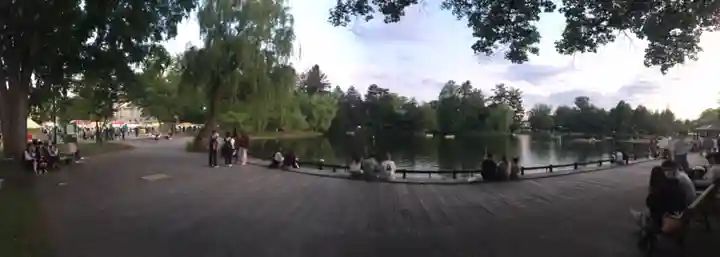 上川神社頓宮の周辺