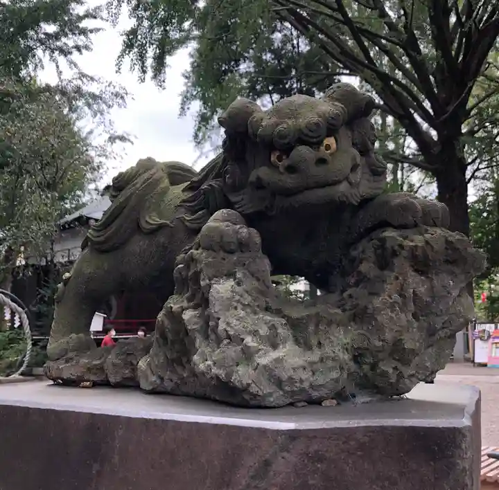 田無神社の狛犬