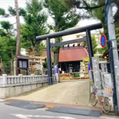 高円寺氷川神社の鳥居