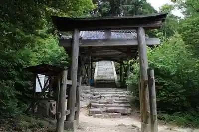雨宮龍神社の鳥居