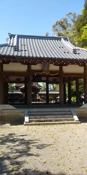 下新川神社の本殿・本堂