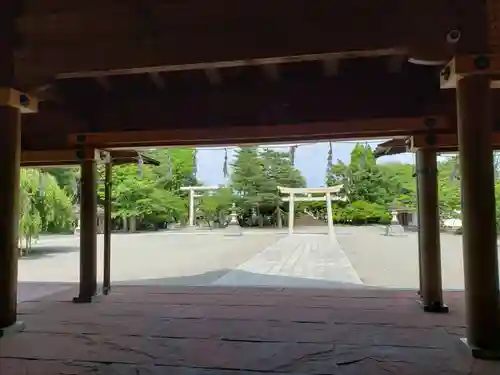 富山縣護國神社の鳥居