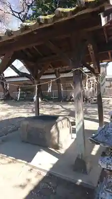 第六天神社の手水舎
